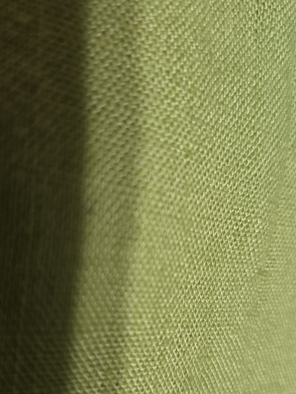 Misty Lane Lime Short-Sleeve Button-Front Maxi Linen Blend Pintuck Dress, Sz: 10 - Picture 12 of 16